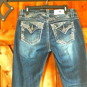 Miss Me Mid-Rise Easy Boot Jeans 28/34